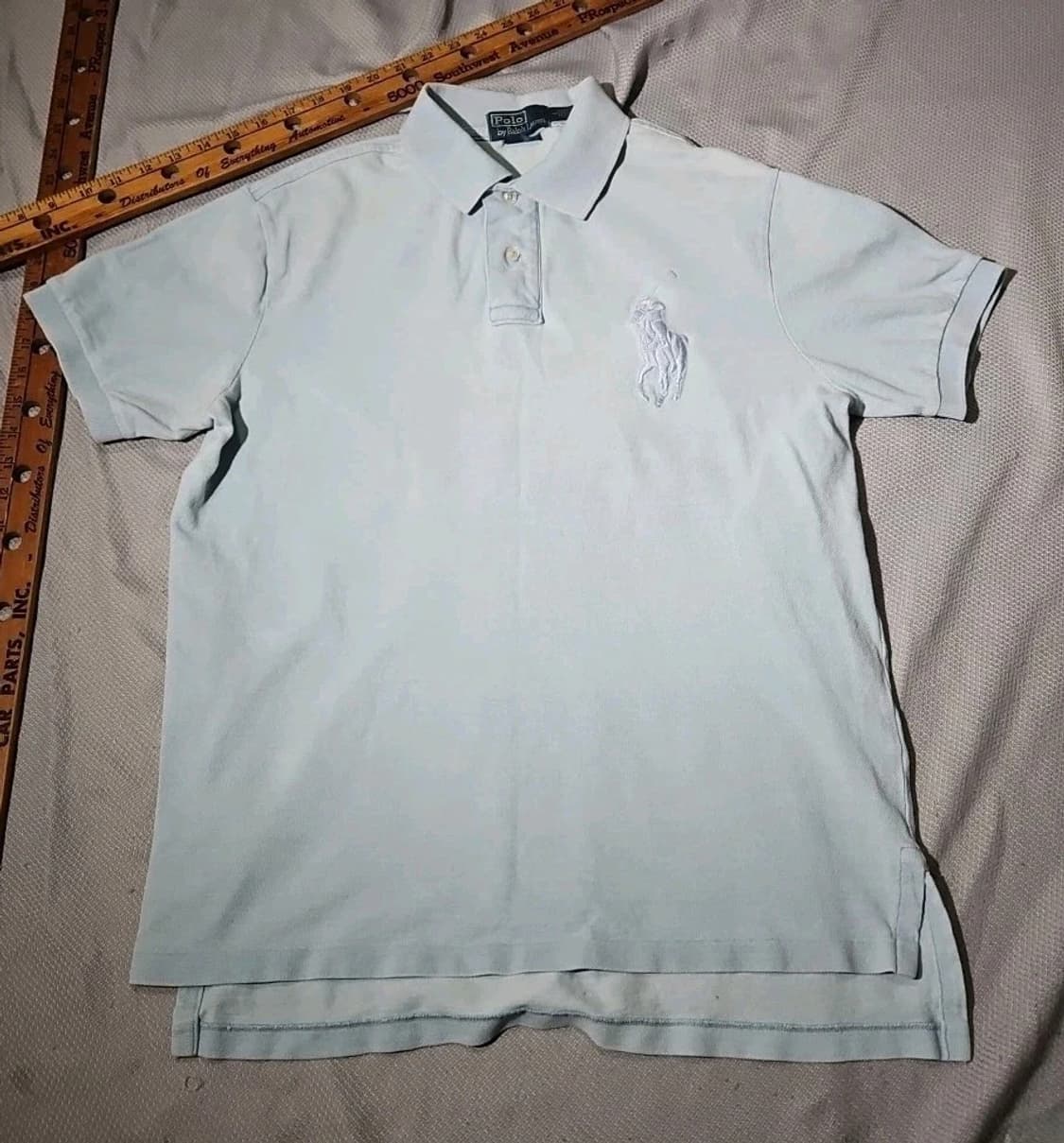 폴로 랄프로렌 빅포니 반팔 카라티 화이트 상품이미지1