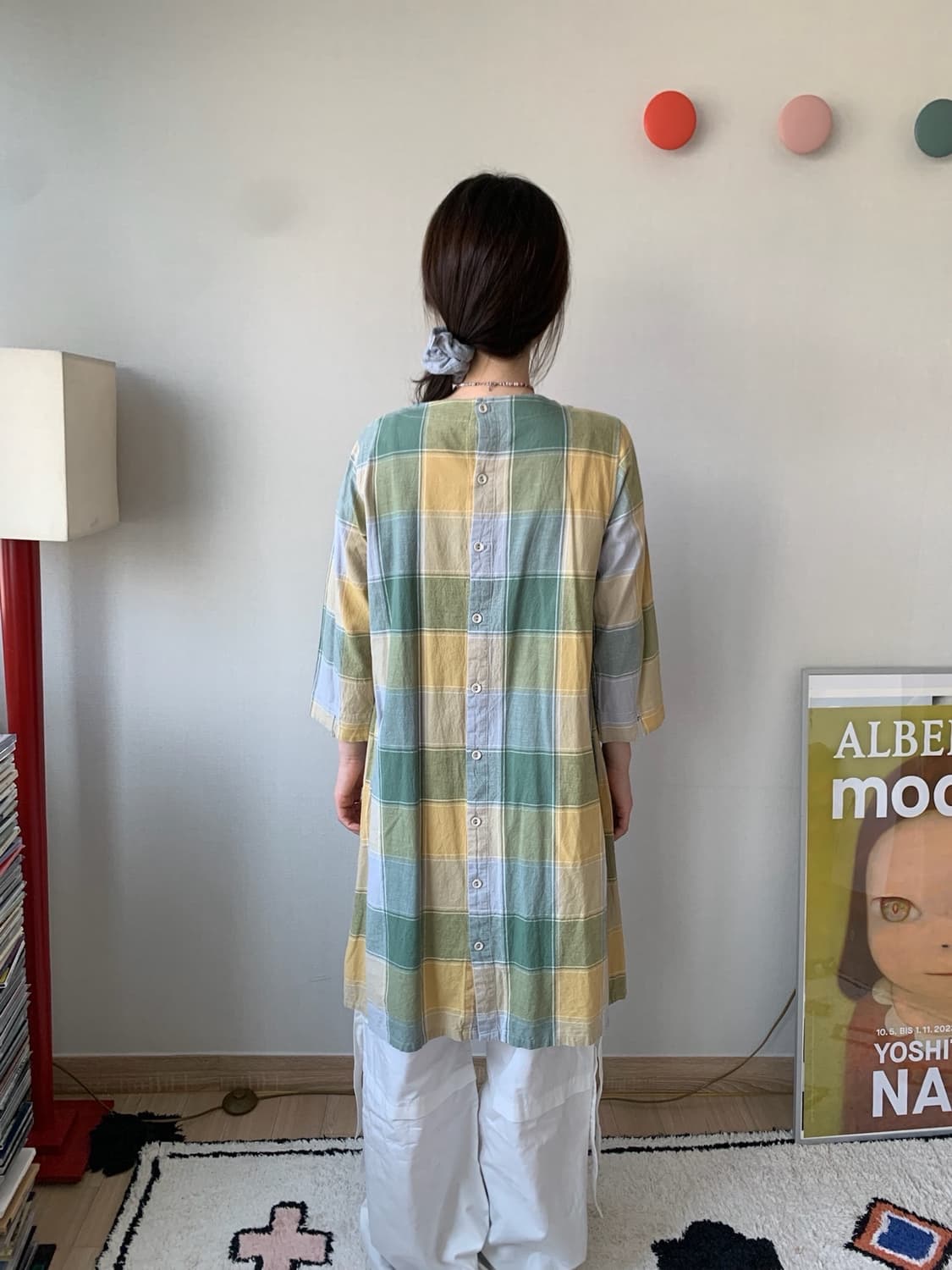 ethnic check dress 상품이미지5