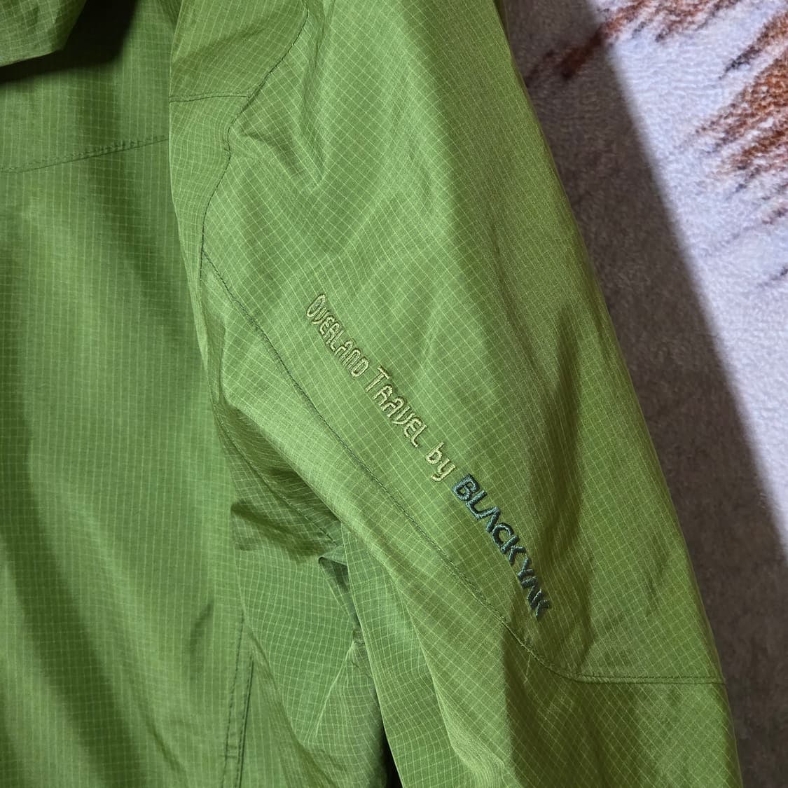 블랙야크 고어텍스 그린 바람막이 자켓 상품이미지7