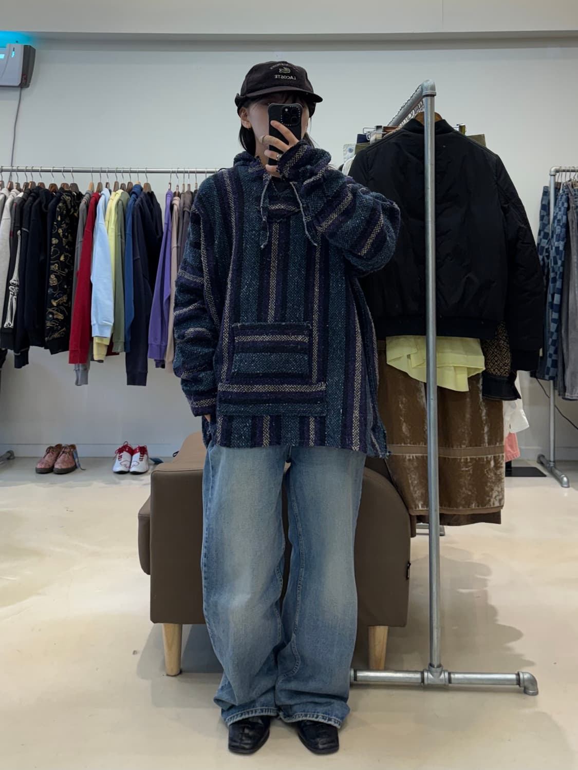 Frank’s Textiles 멕시칸 바하 풀오버 후드 상품이미지5