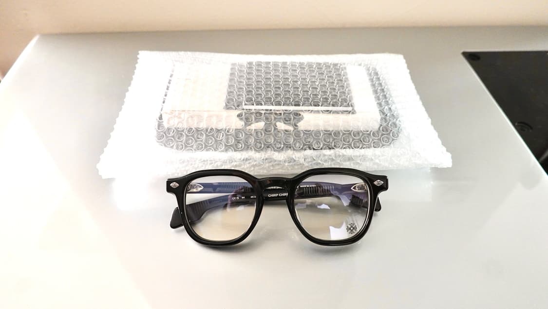 크롬하츠 첩첩 처프처프 블랙/실버 안경 상품이미지1