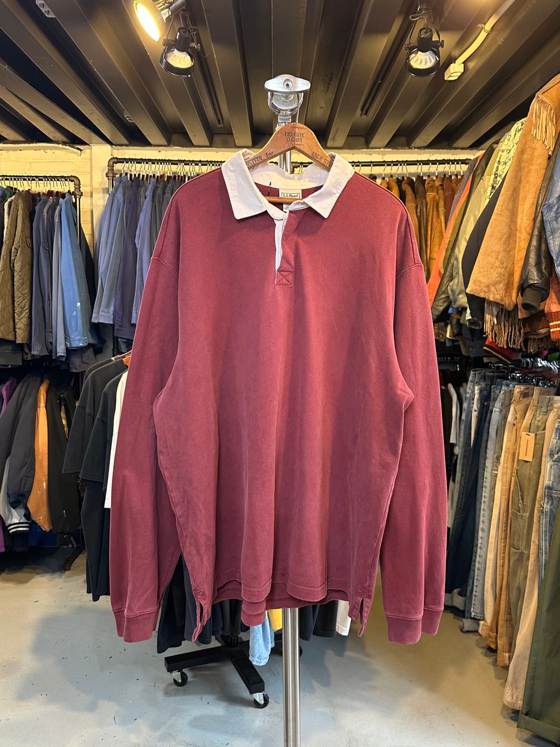 엘엘빈 럭비셔츠 럭비티셔츠 상품이미지1