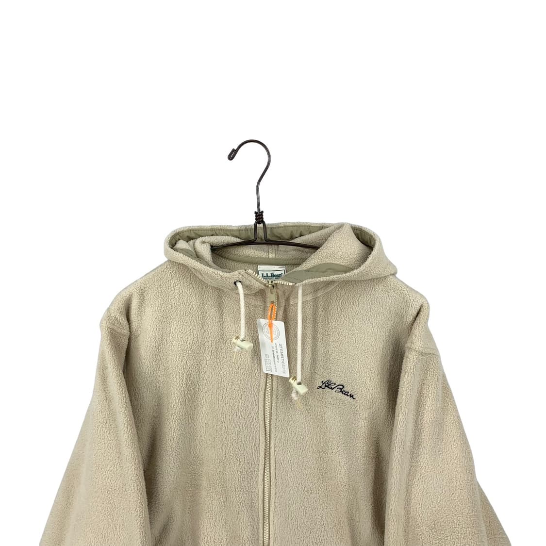 엘엘빈 로고 플리스 후드집업 상품이미지3