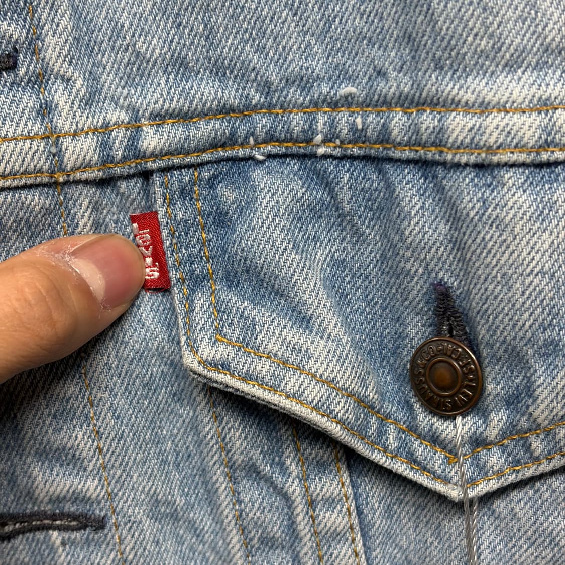 리바이스 80S 트러커 커스텀  상품이미지4