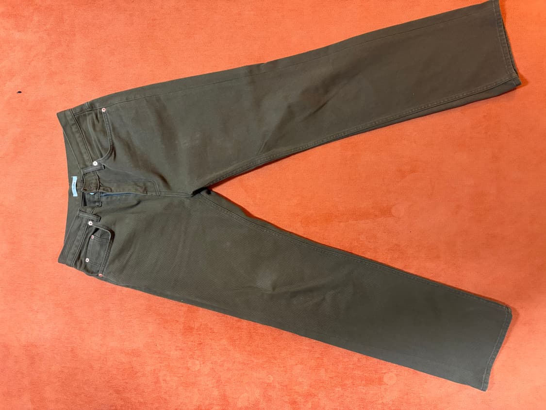 [3] 21ss 타일레 taille 데님 팬츠 브라운 상품이미지1