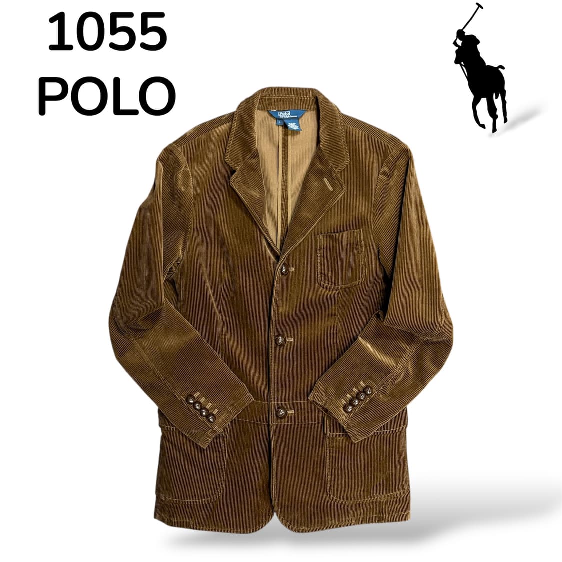폴로 브라운 코듀로이 블레이저 L 상품이미지1