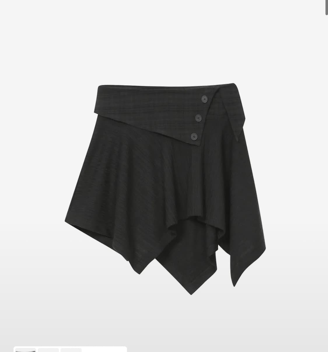 미세키서울 미니스커트 블랙 상품이미지1