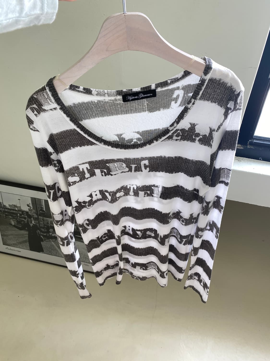 히스테릭글래머 스컬 롱슬리브 상품이미지6