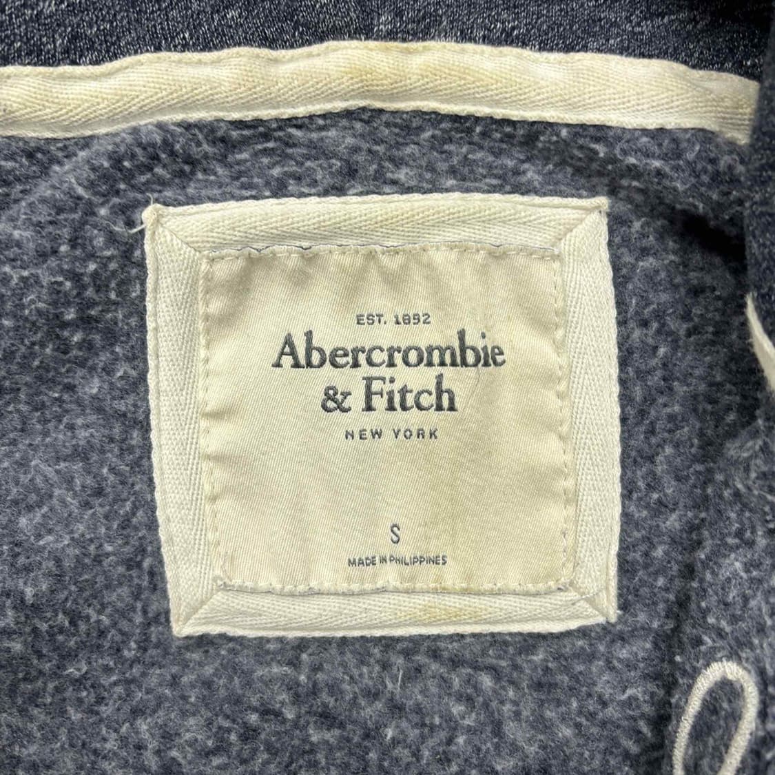 아베크롬비 y2k 여리핏 네이비 대장급 걸즈 후드집업 희귀져지(S) 상품이미지4