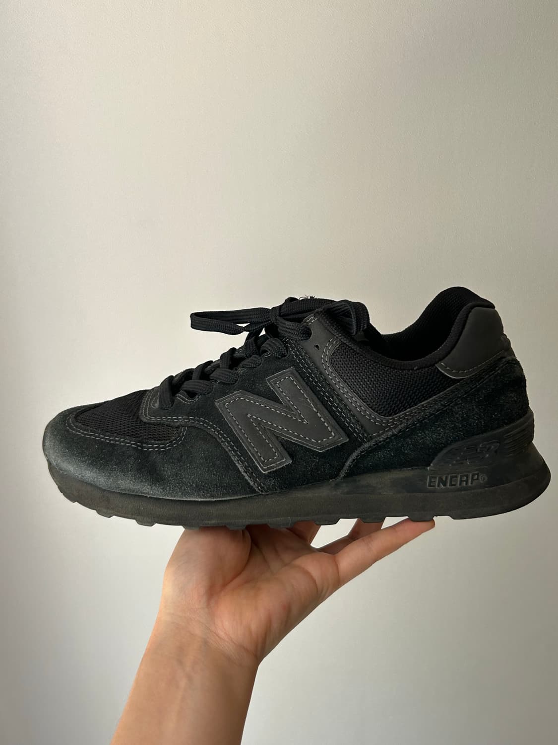 New balance 뉴발란스 574 블랙 상품이미지1
