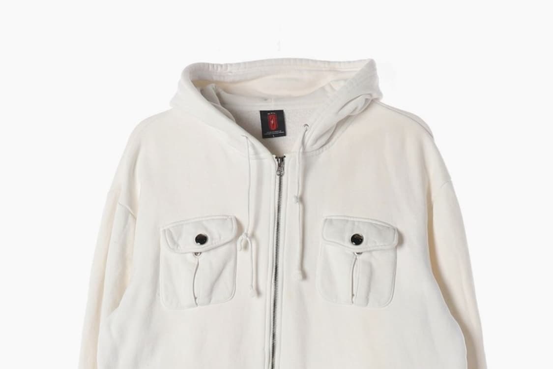 STL 아이보리 유틸리티 포켓 후드 L 상품이미지3
