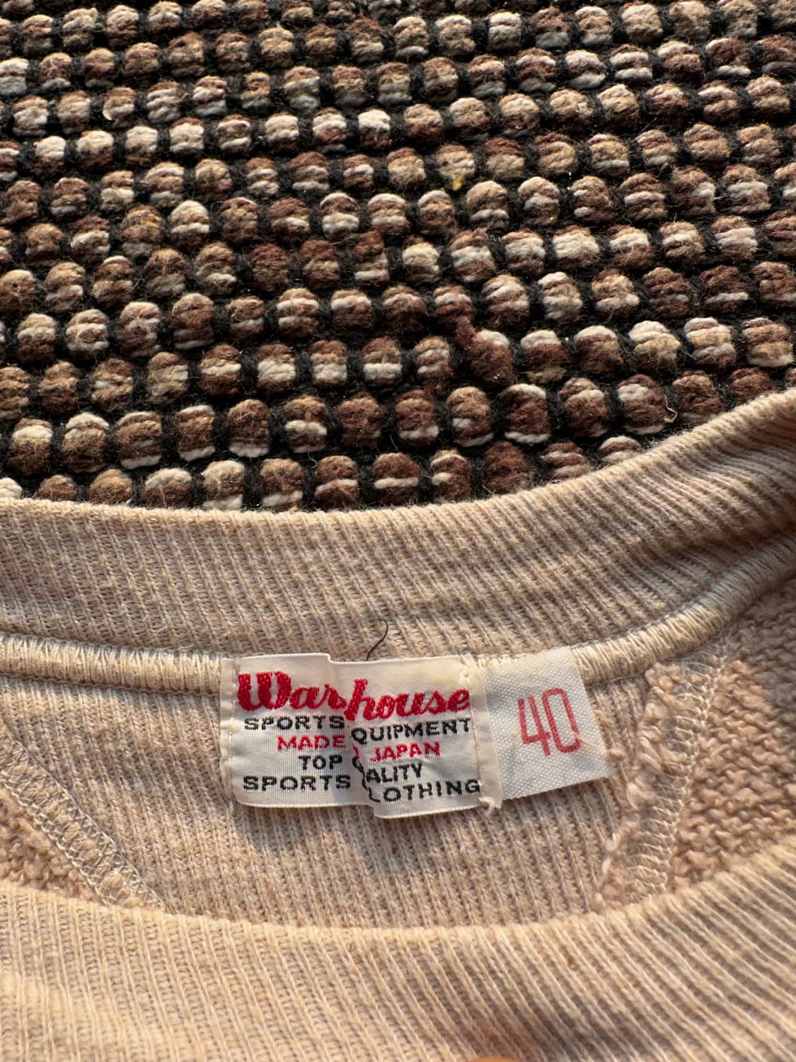 웨어하우스 베어 스웻셔츠 40 상품이미지2
