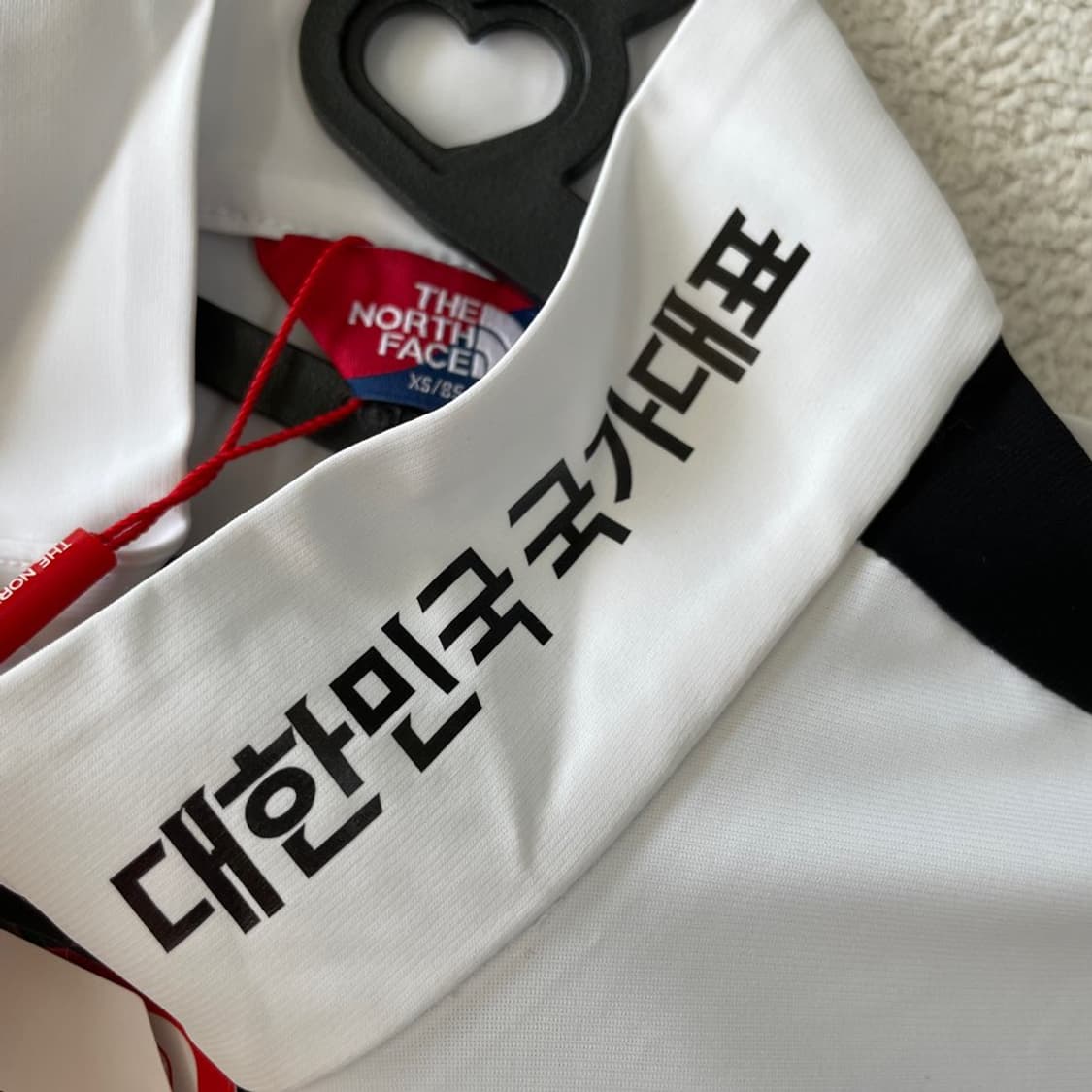 XS (새상품) 노스페이스 팀코리아 국가대표 단복 자켓 집업 상품이미지6