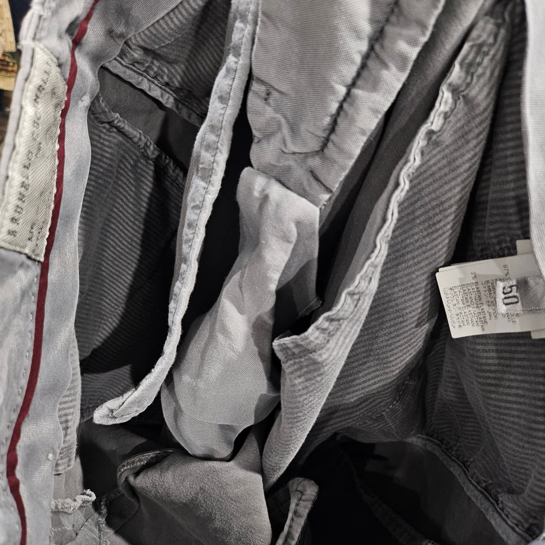 브루넬로 쿠치넬리 코튼 엘라스틴 면 팬츠 상품이미지4