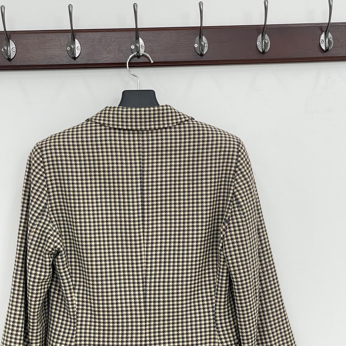 막스마라 체크 더블 블레이저 자켓 55-66 상품이미지5