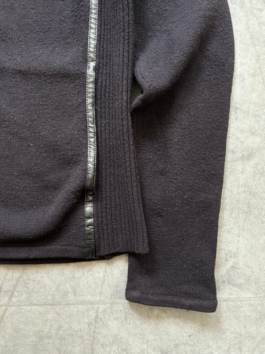 Armani Exchange 아르마니 익스체인지 블랙 니트 집업 상품이미지9