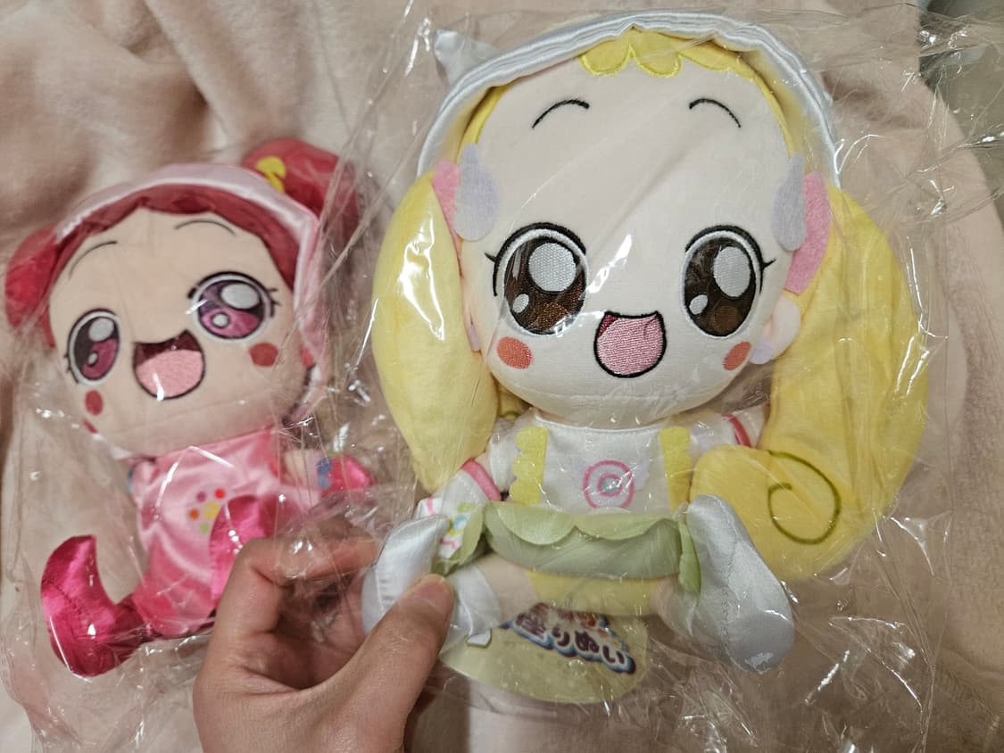 세트) 꼬마마법사 도레미,하나 누이 인형 세트 상품이미지3