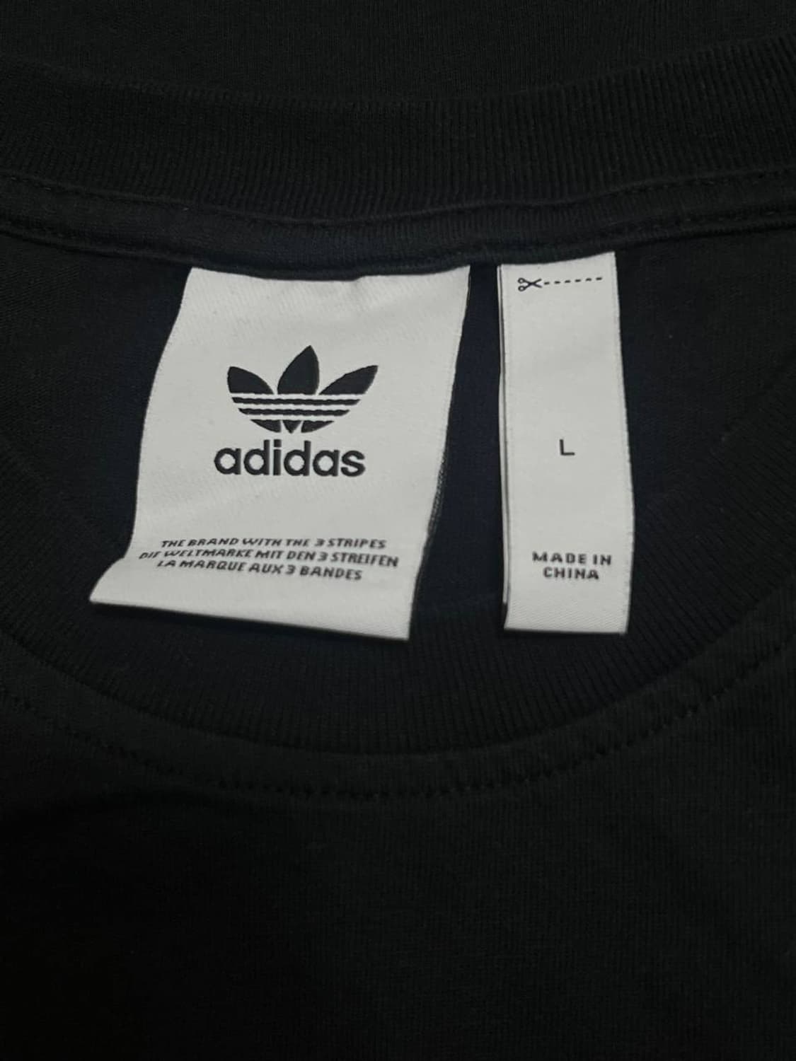 Adidas 아디다스 블랙 링거티 상품이미지3