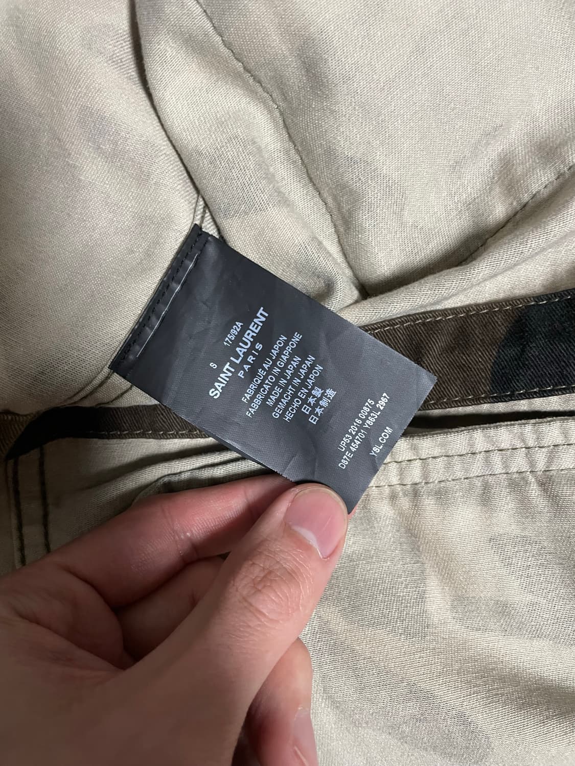 16 생로랑 밀리터리 love 자수 자켓 s사이즈 상품이미지4