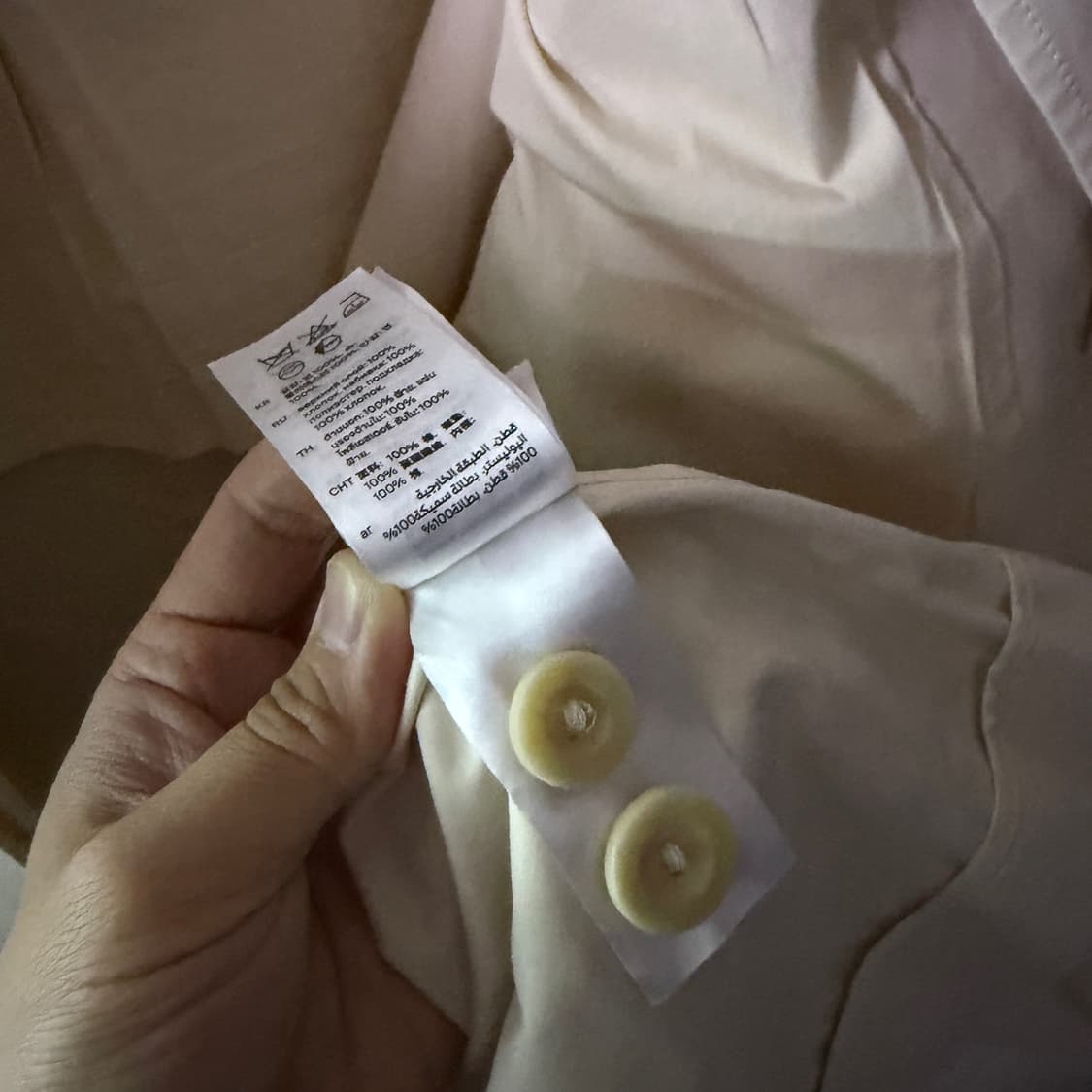 코스 오버핏 여성 아이보리 맥코트 XXS (여성 오버핏) 상품이미지9