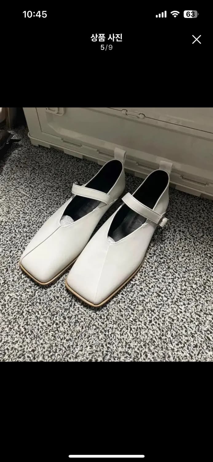 [새상품]엘바테게브 양가죽+소가죽 메리제인 235 상품이미지5