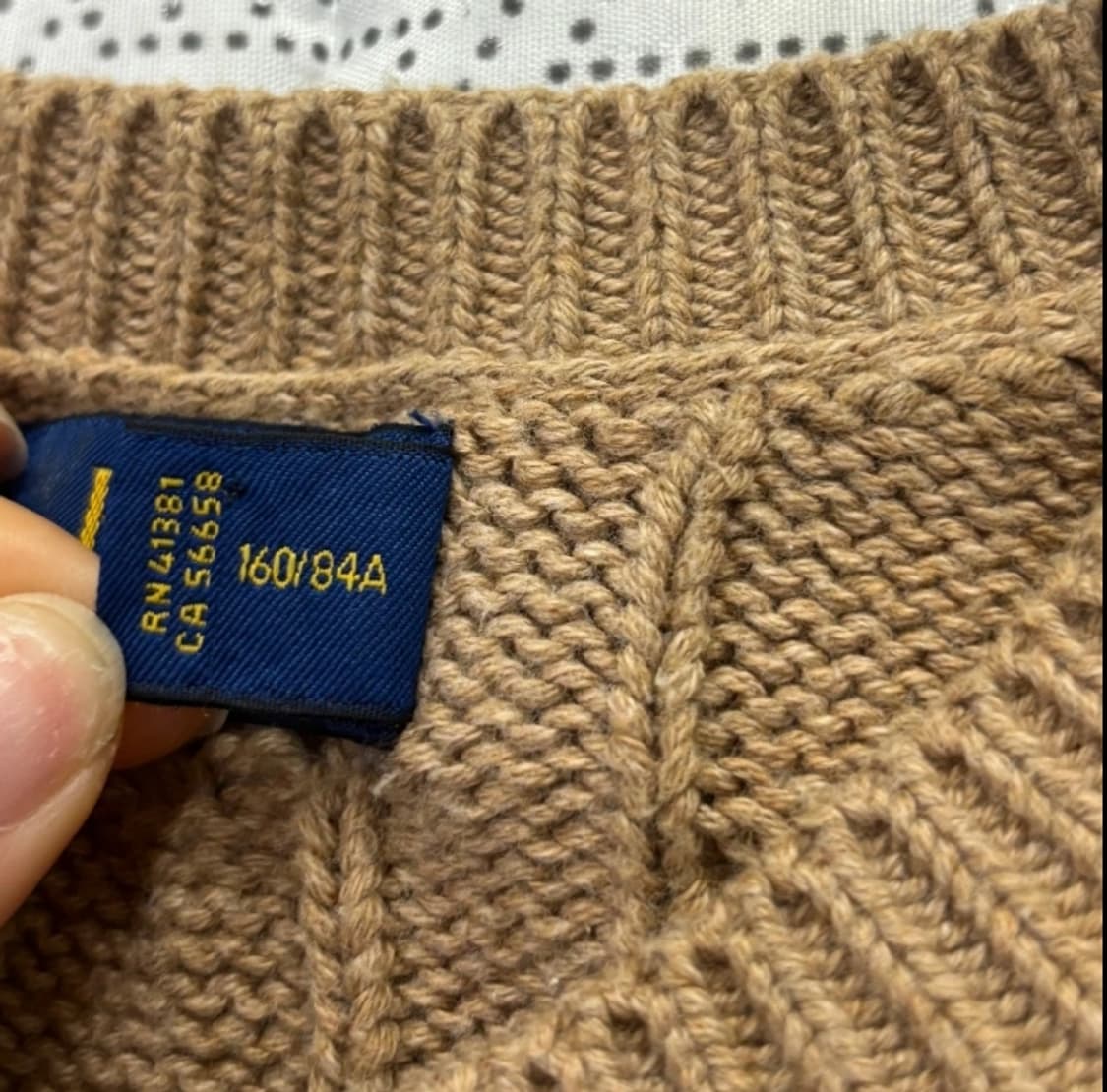 폴로 랄프로렌 케이블 니트 가디건 85 상품이미지7