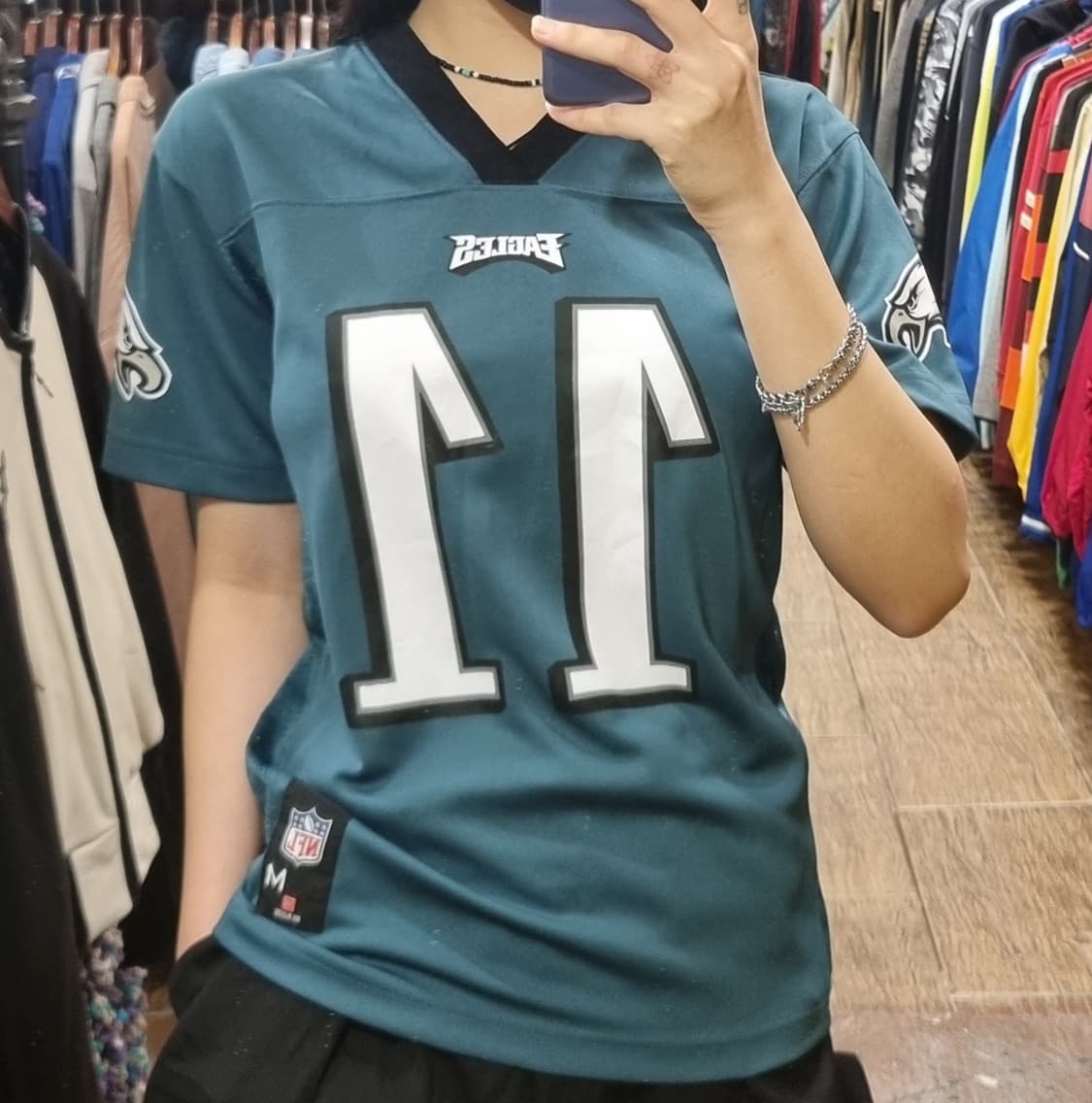 [Hi] NFL 풋볼 져지 반팔티 블루그린 상품이미지3