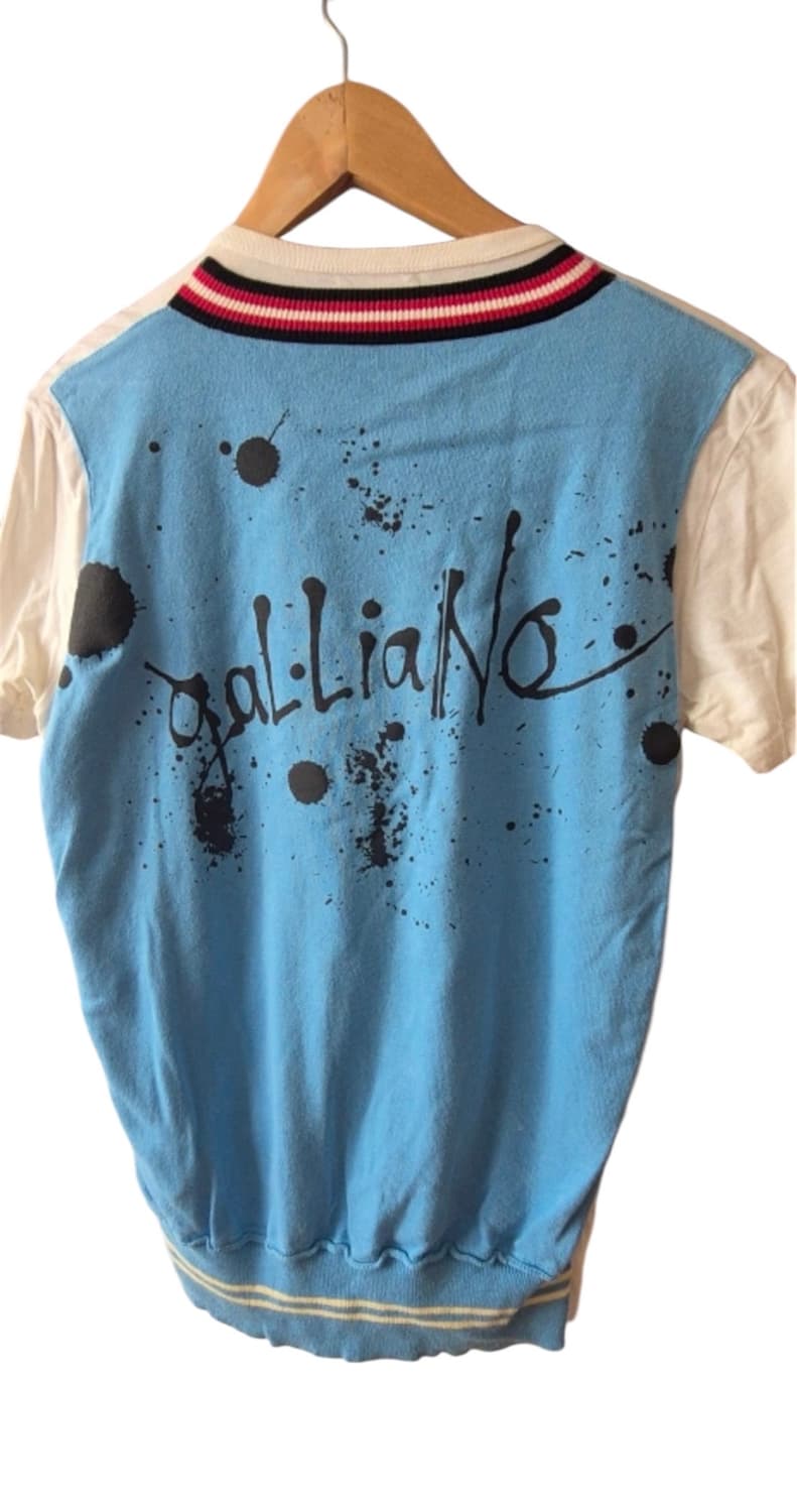 John galliano 존 갈리아노 가디건 기믹 반팔 티셔츠 상품이미지2