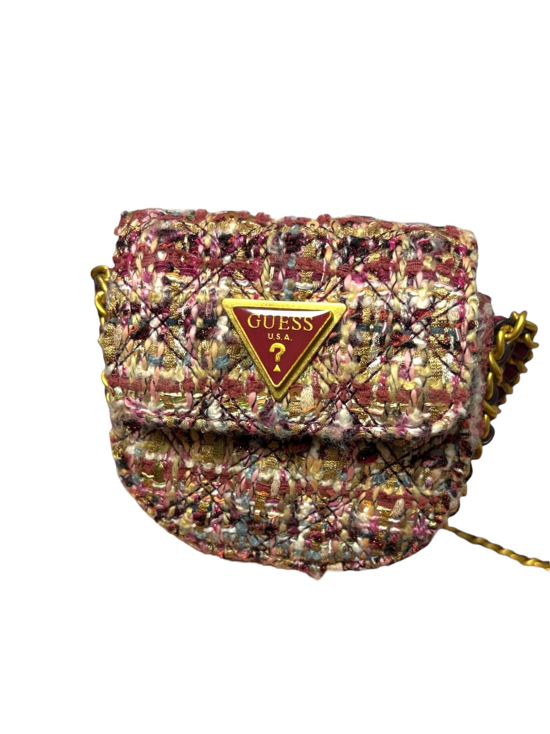 게스 미니 트위드 y2k 숄더백 크로스백 상품이미지3