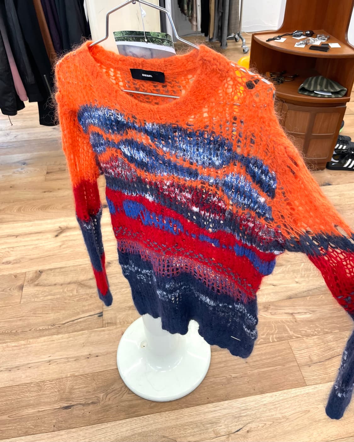 [XS] 디젤 모헤어 니트 상품이미지2