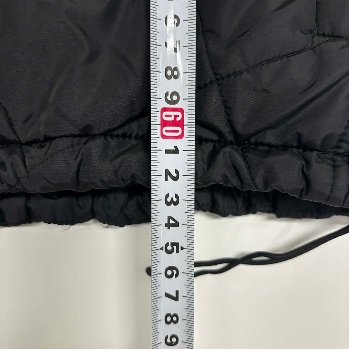 노스페이스 다이아 퀄팅 고프코어 블랙 경량패딩 자켓(L) 상품이미지6