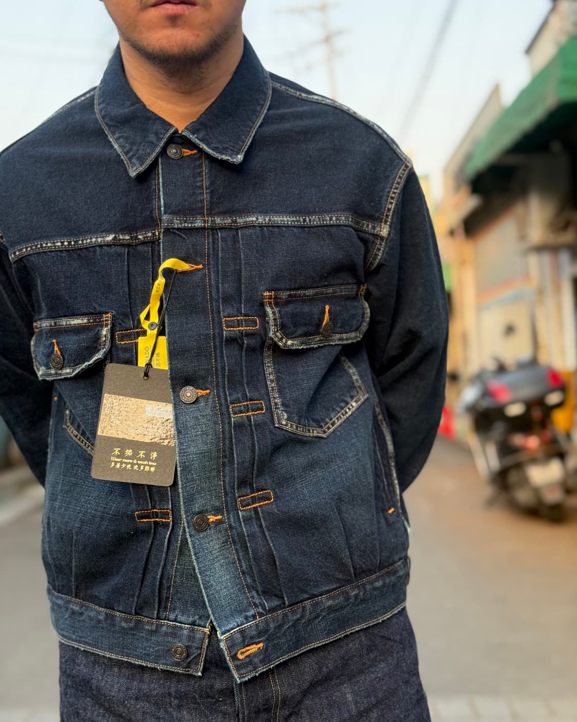 레드토네이도 VS101XX-0109 타입 2세대 셀비지 데님 자켓 M 상품이미지9