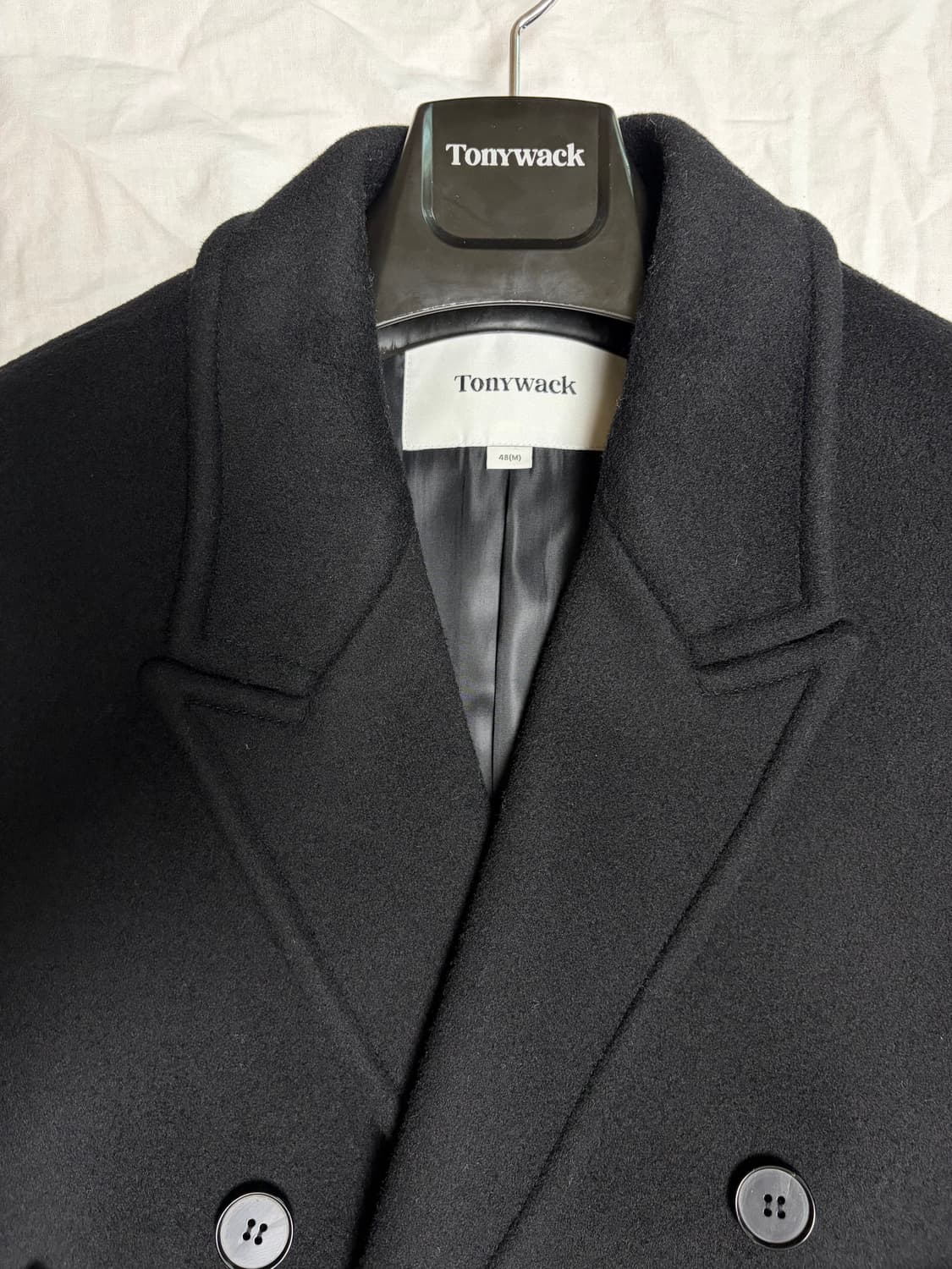 [새상품] 토니웩 더블 브레스티드 체스터필드 코트 / M사이즈 상품이미지2