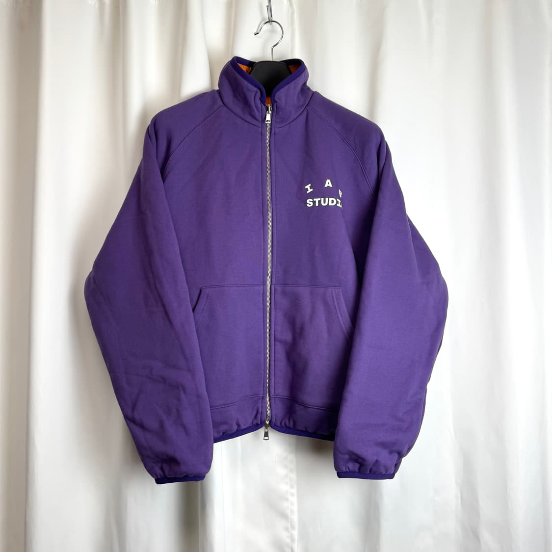 아이앱스튜디오 리버시블 집업 오렌지 퍼플 XXL 2XL 상품이미지4