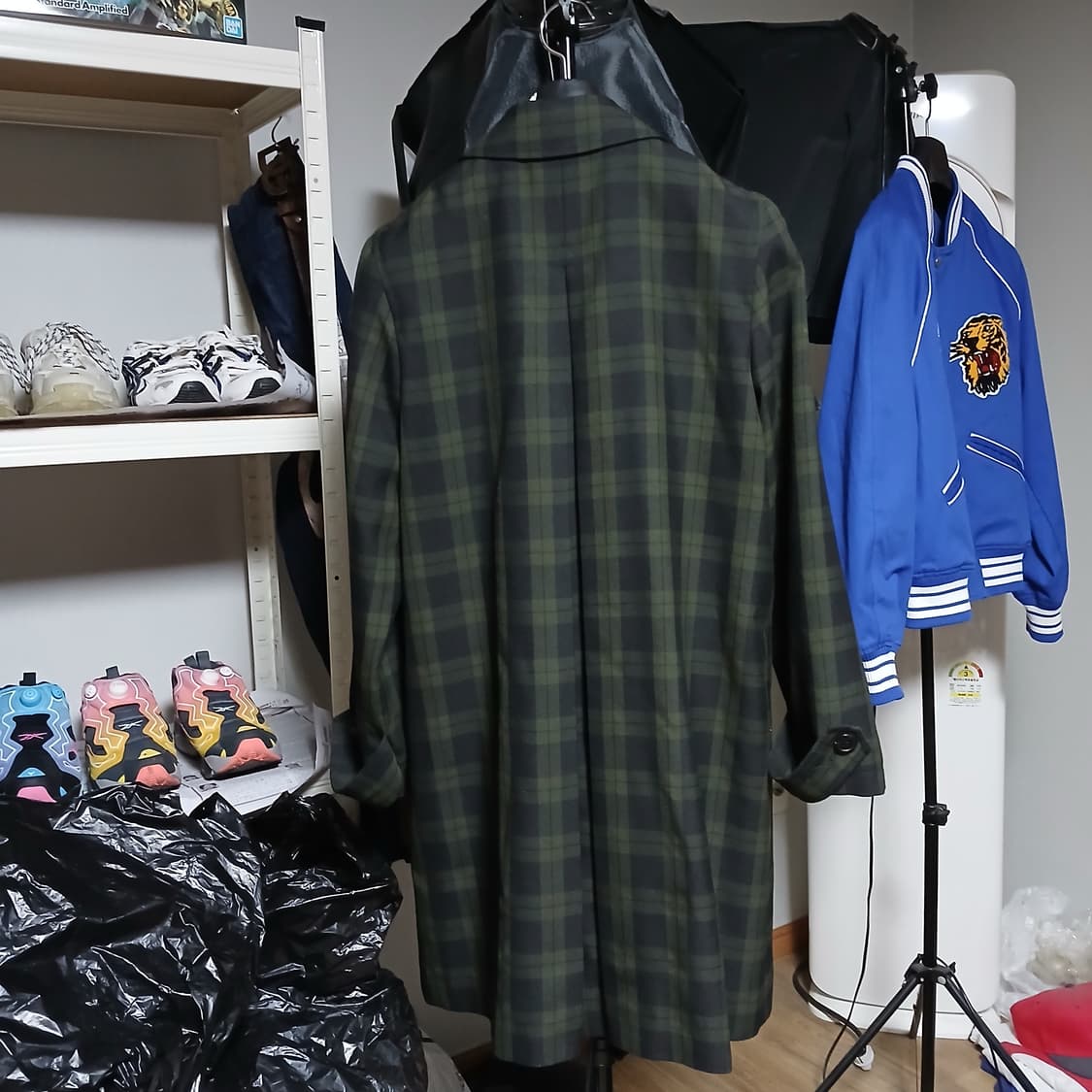 A.P.C 아페쎄 체크 봄 가을 코트 자켓 상품이미지3