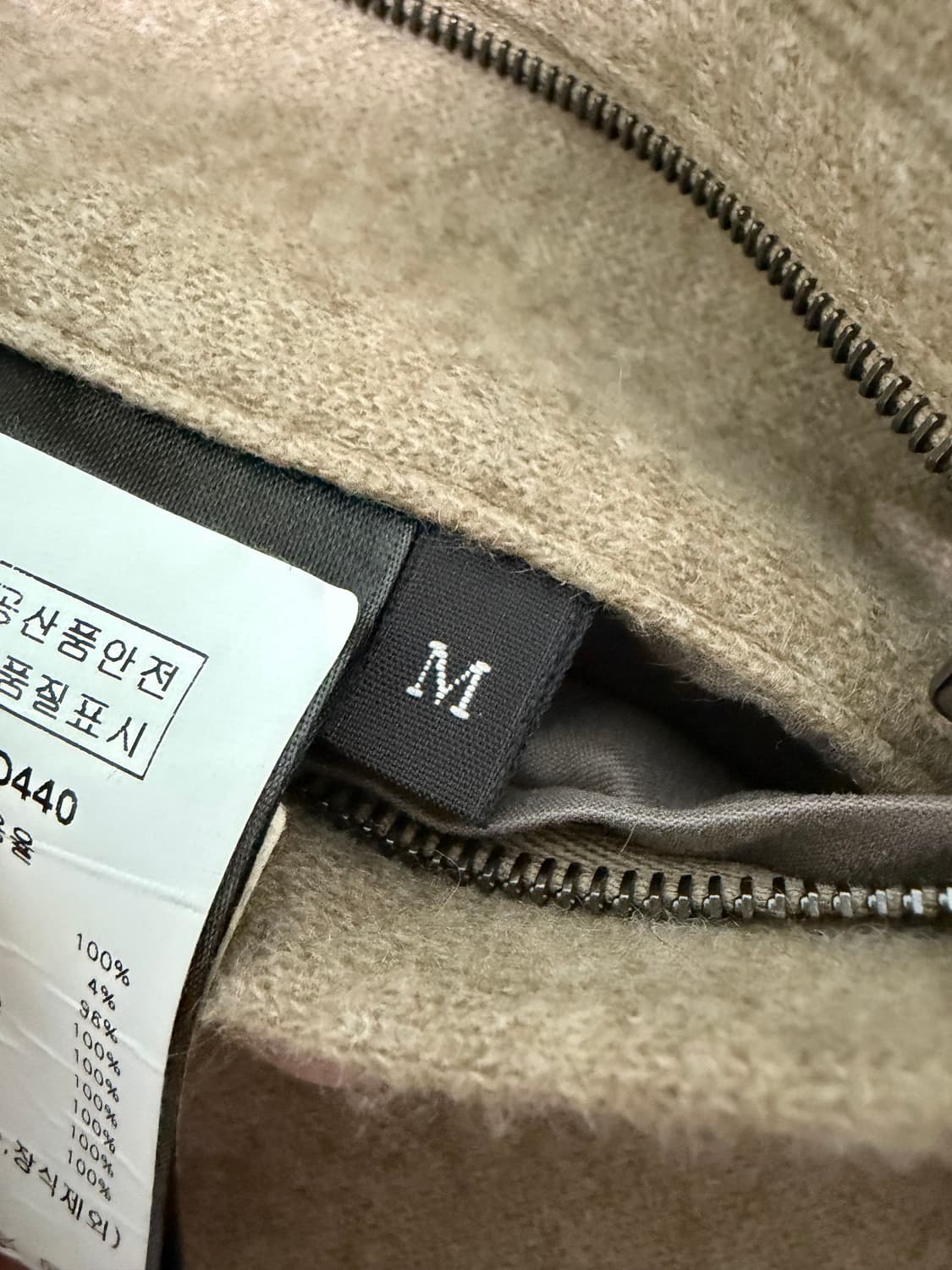 새상품 로로피아나 풀시어링 캐시미어 트리밍 셔츠 자켓 M 백화점택 상품이미지7