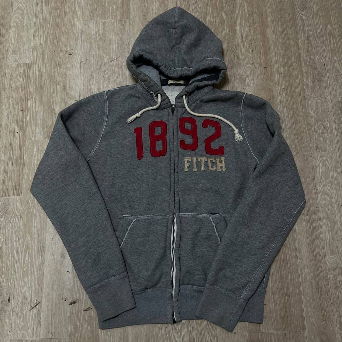 아베크롬비 1892 빅로고 후드집업 L/100  상품이미지1