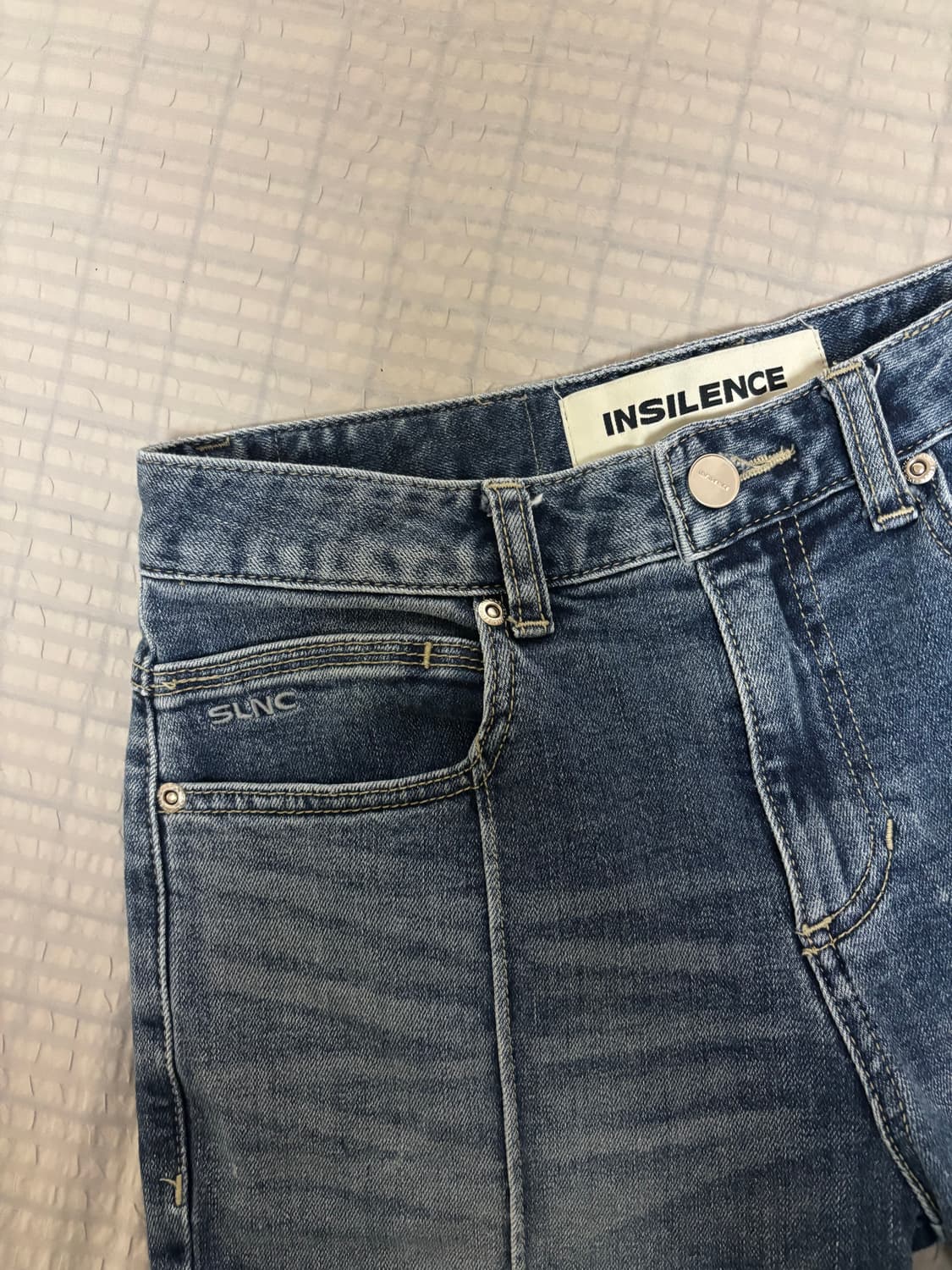 인사일런스 부츠컷 워싱진 상품이미지4