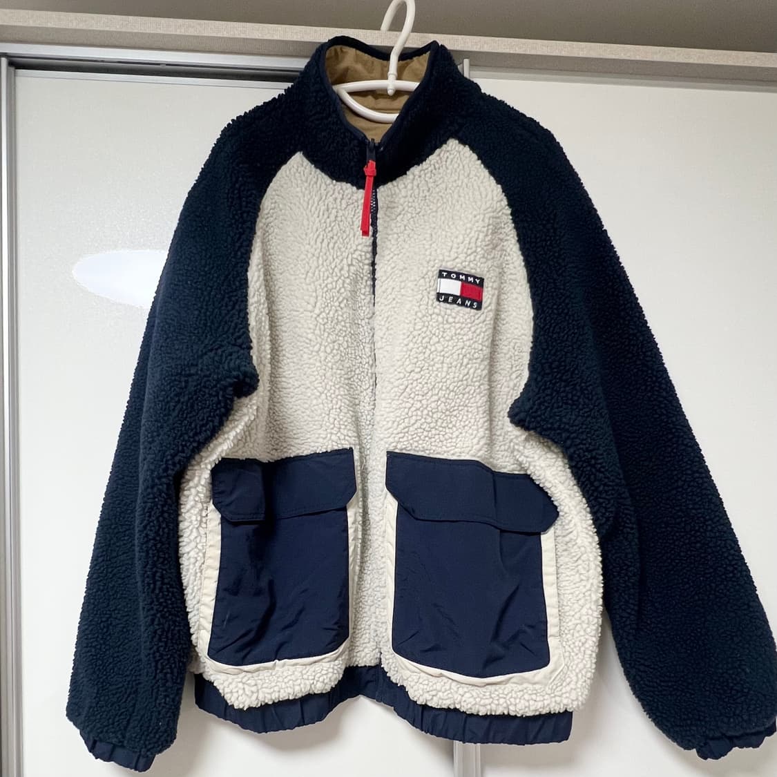 타미힐피거 리버시블 셰르파 플리스 자켓 상품이미지1