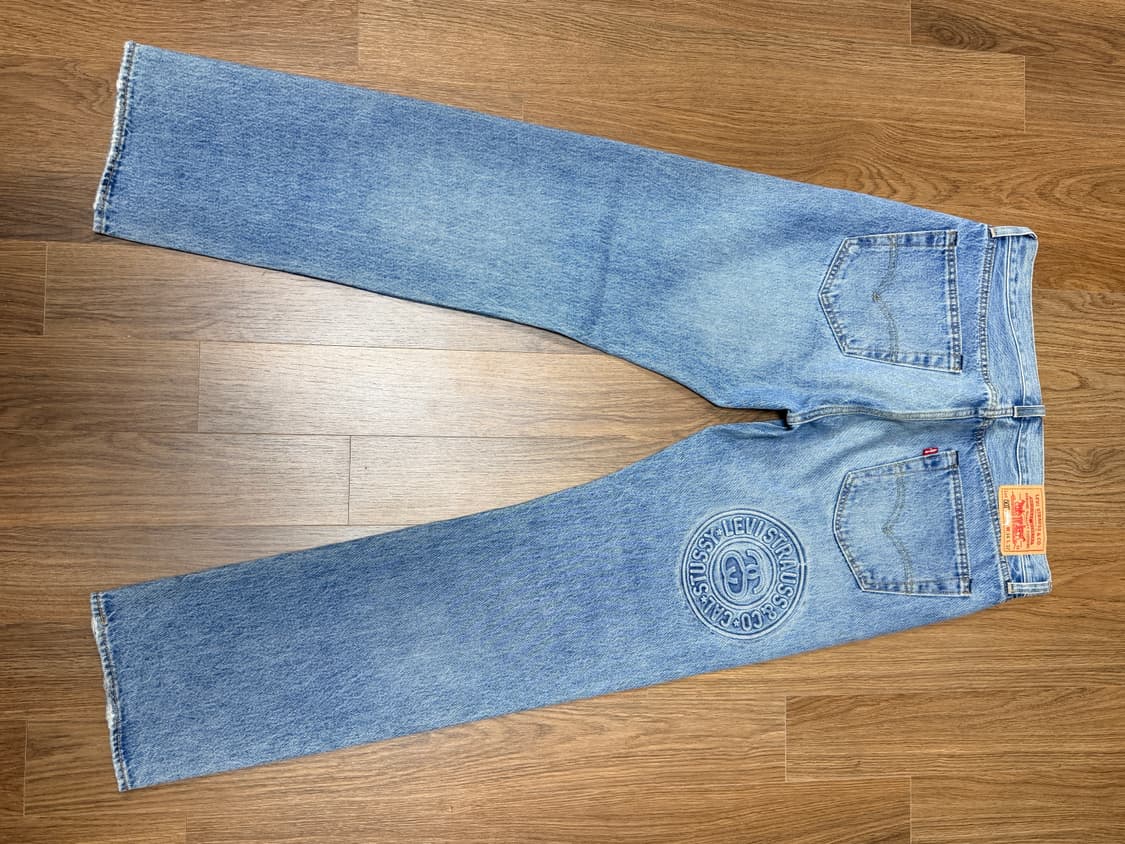 [34x32] 스투시x리바이스 501데님팬츠 상품이미지5