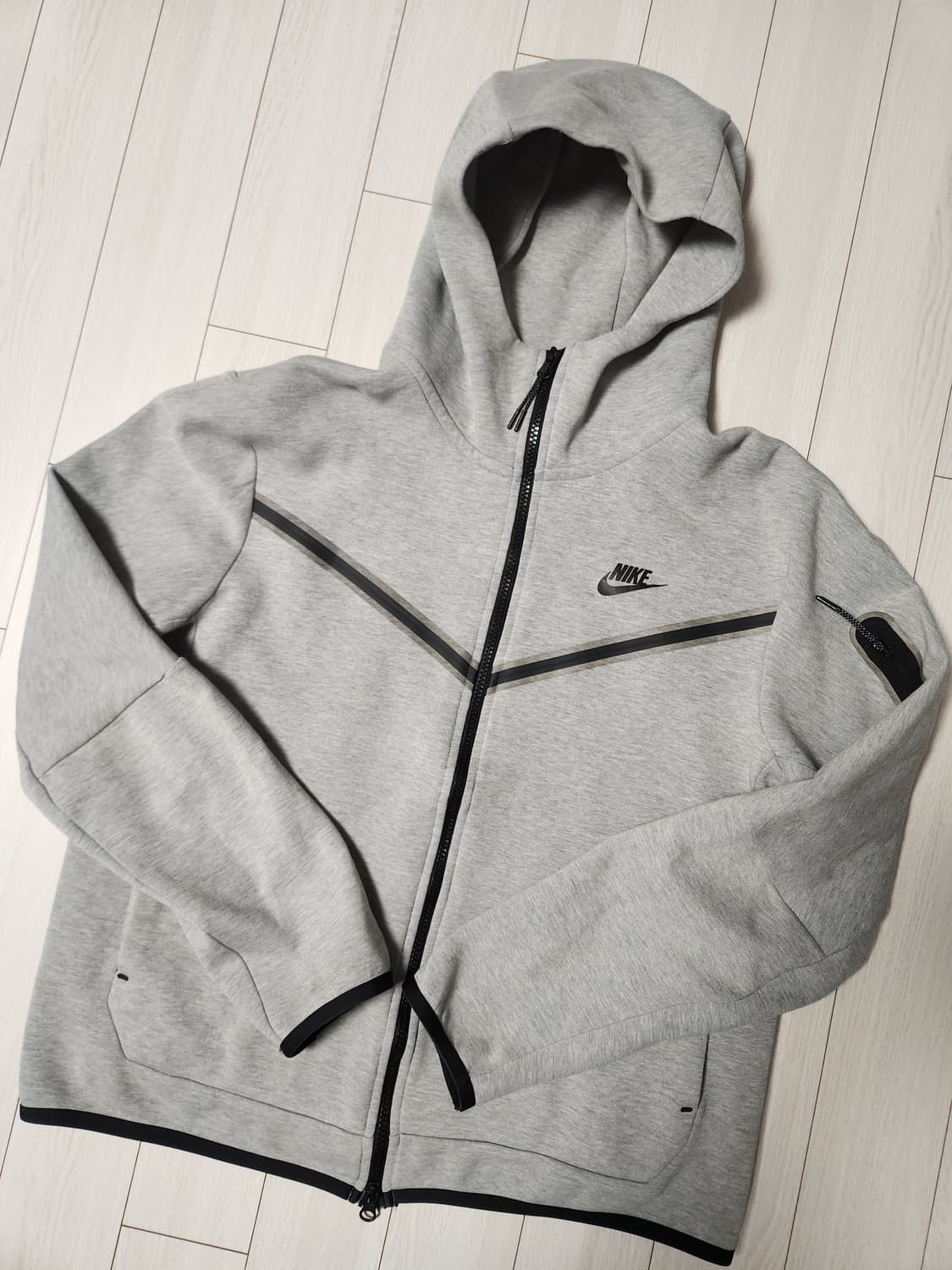 나이키 테크 플리스 윈드러너 풀집 후디 B4 CU4490 063 사이즈1 상품이미지1