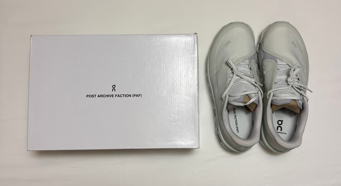 새상품)280 온 파프paf 클라우드 몬스터 2 베이퍼 프로스트 상품이미지2