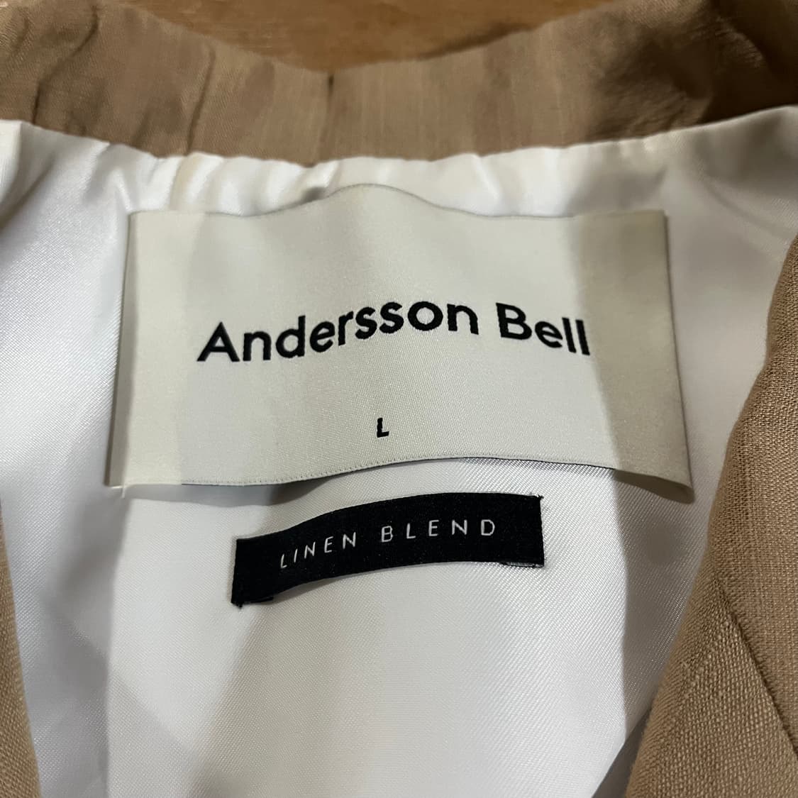 [110] 앤더슨벨 린넨 더블자켓 상품이미지6