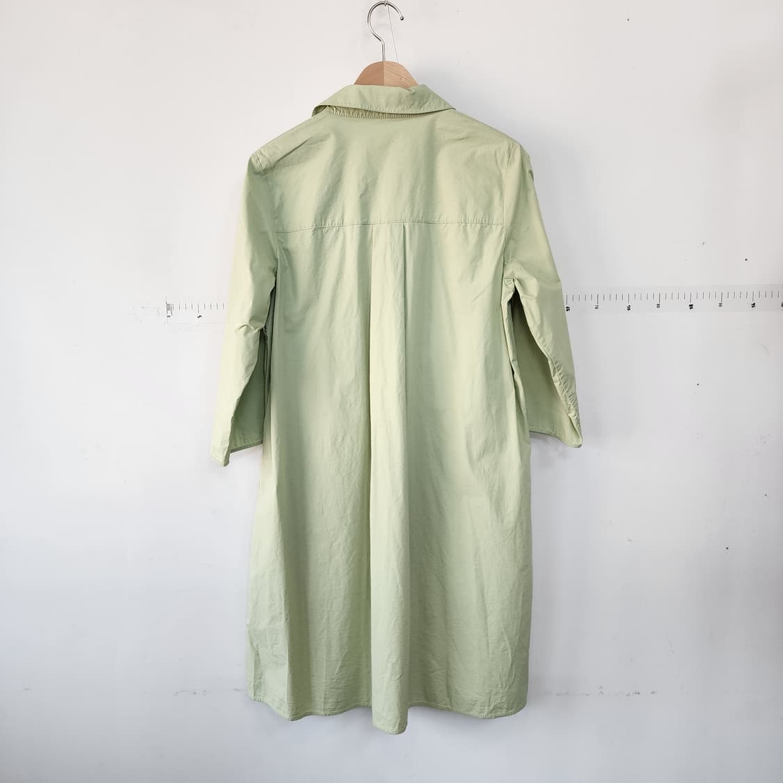 COS 코스 그린 셔츠 원피스 상품이미지4