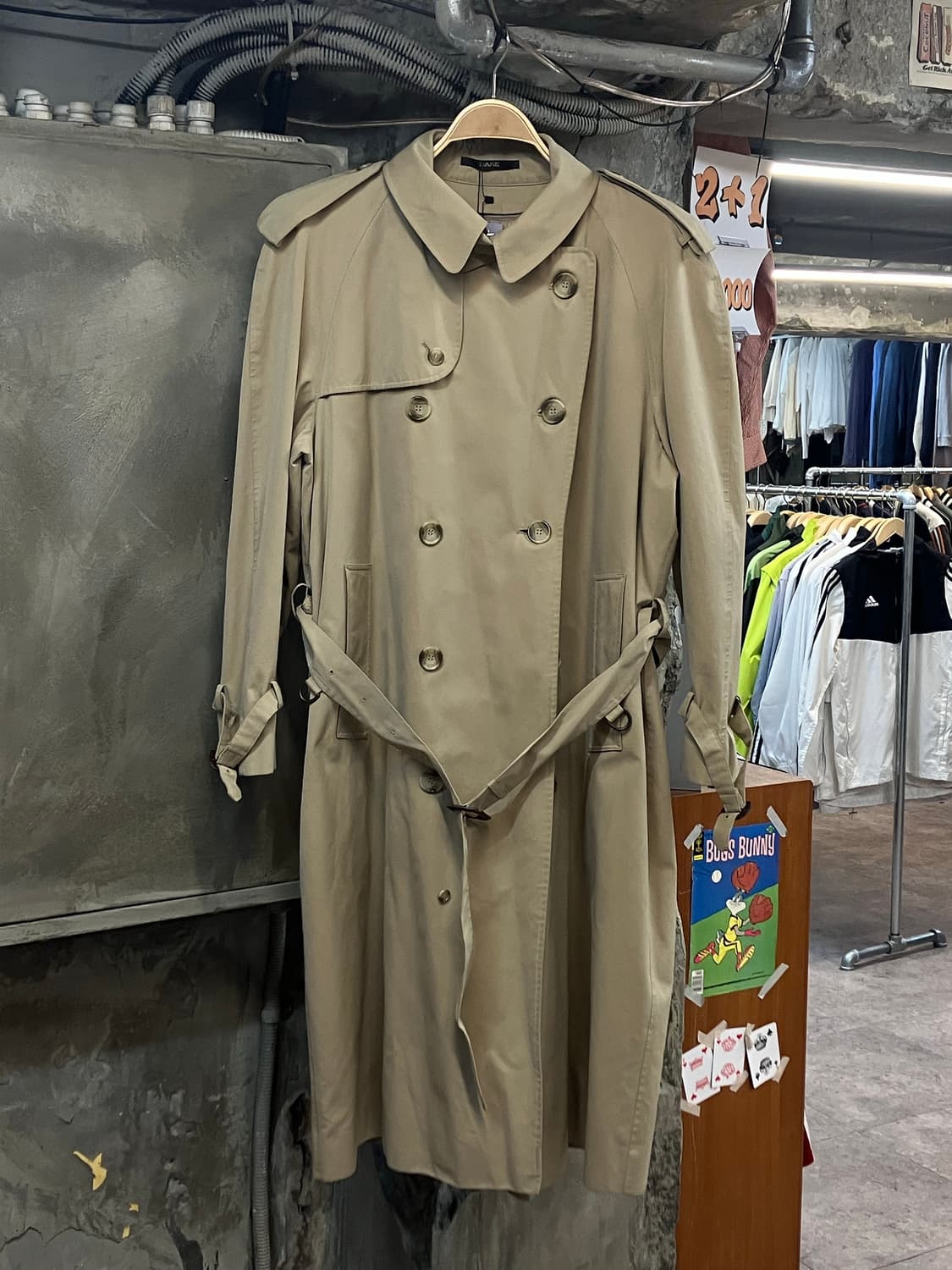 닥스 롱 트렌치코트 베이지 #csz3097 상품이미지1