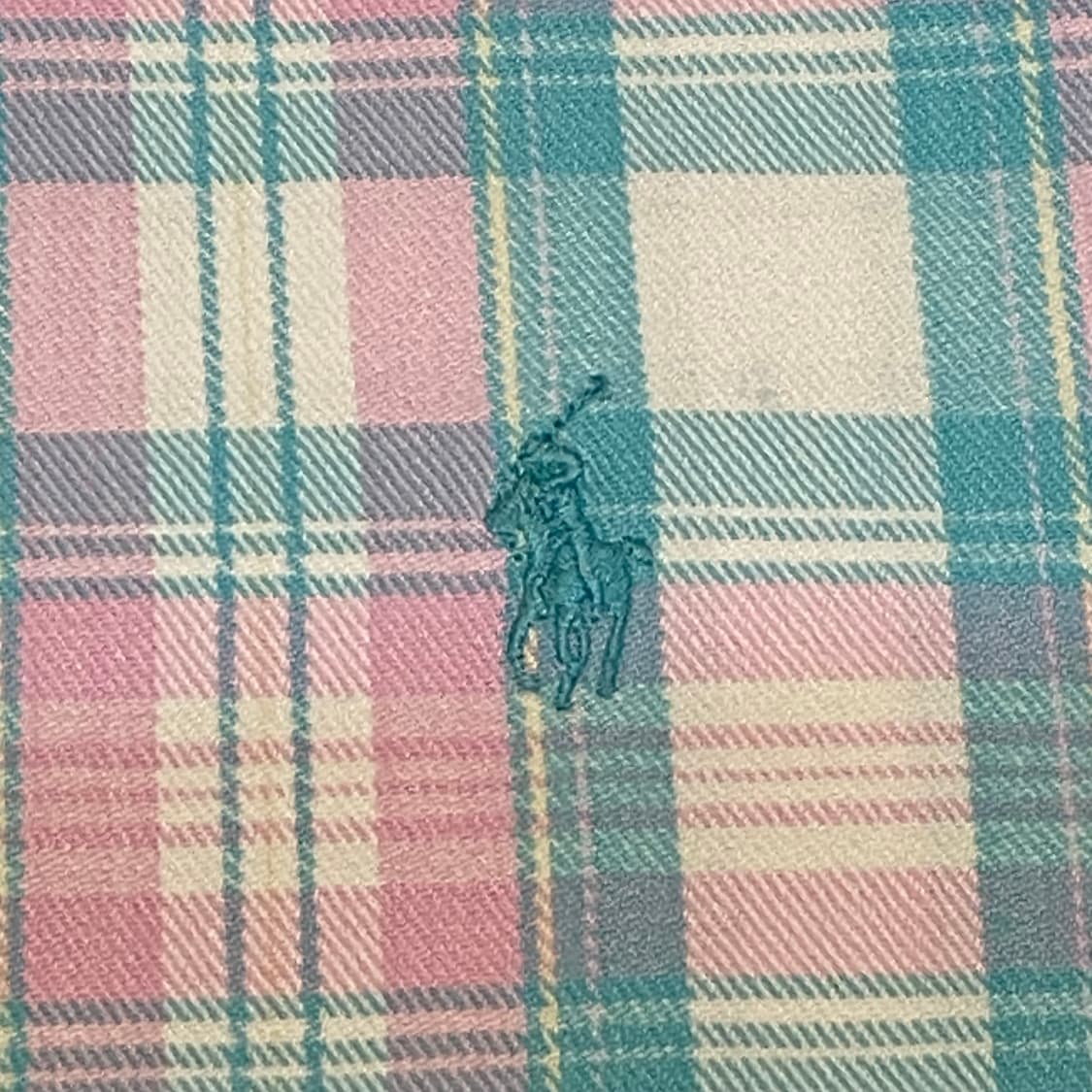 미국 빈티지 폴로랄프로렌 체크셔츠 반팔셔츠 상품이미지5