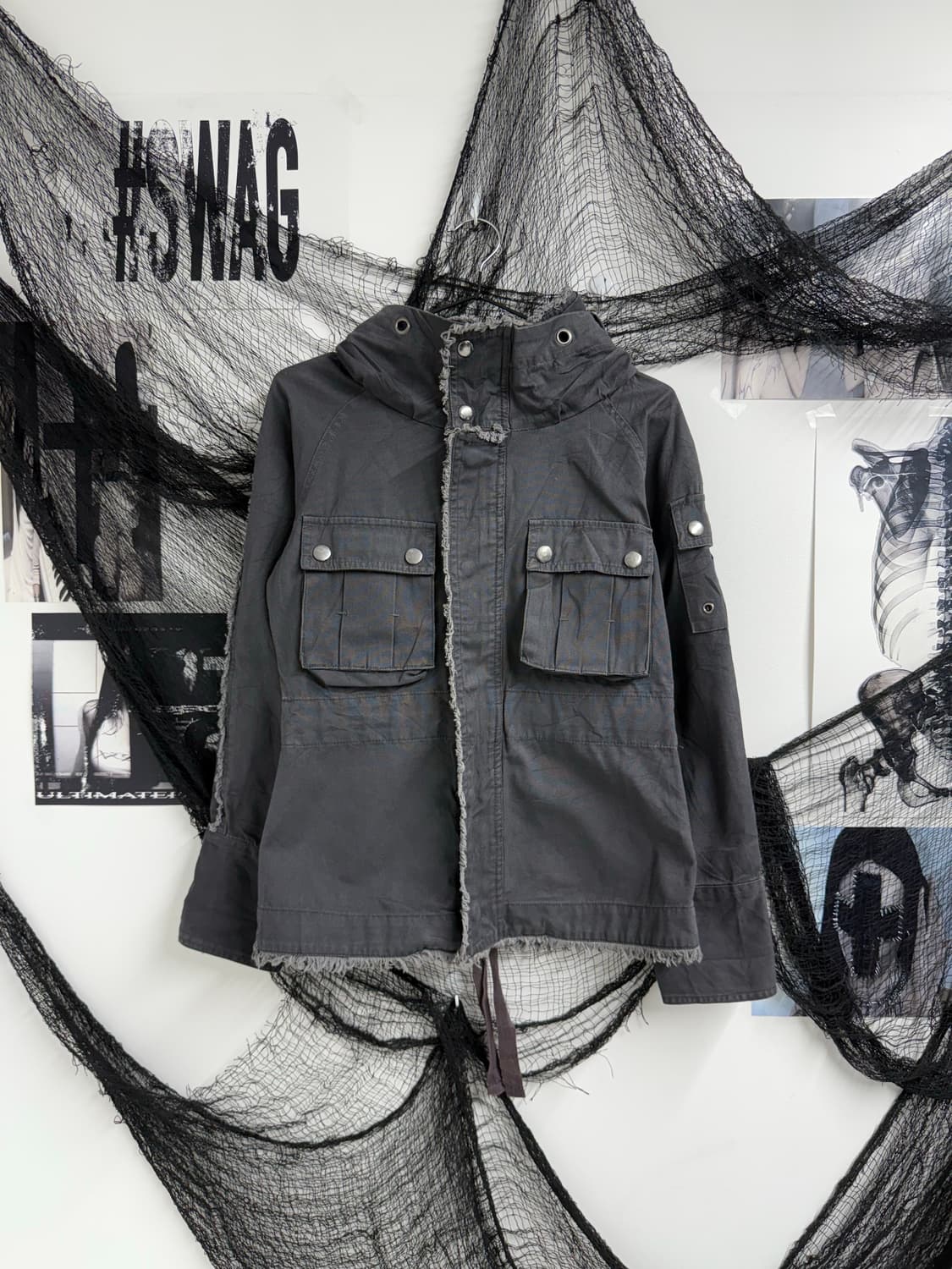 Grunge slimfit jacket 상품이미지1