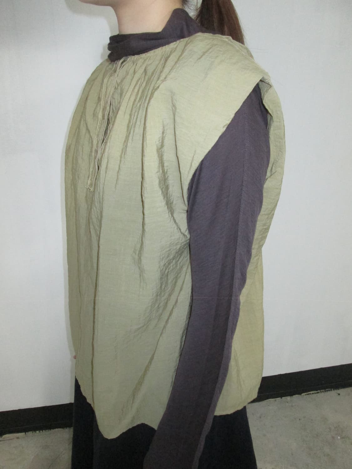 Vintage Mustard Blouse 상품이미지6