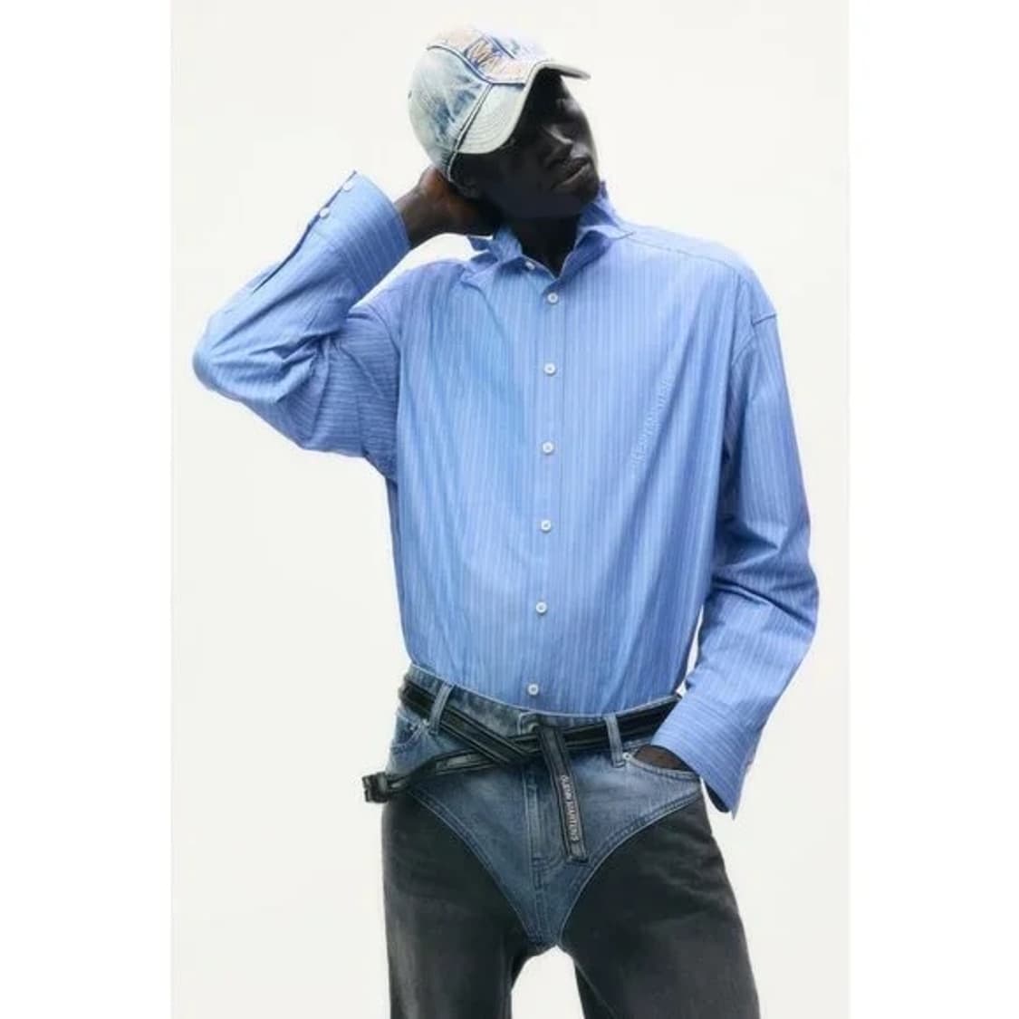 H&M 글렌마틴스 스트라이프 셔츠 상품이미지2