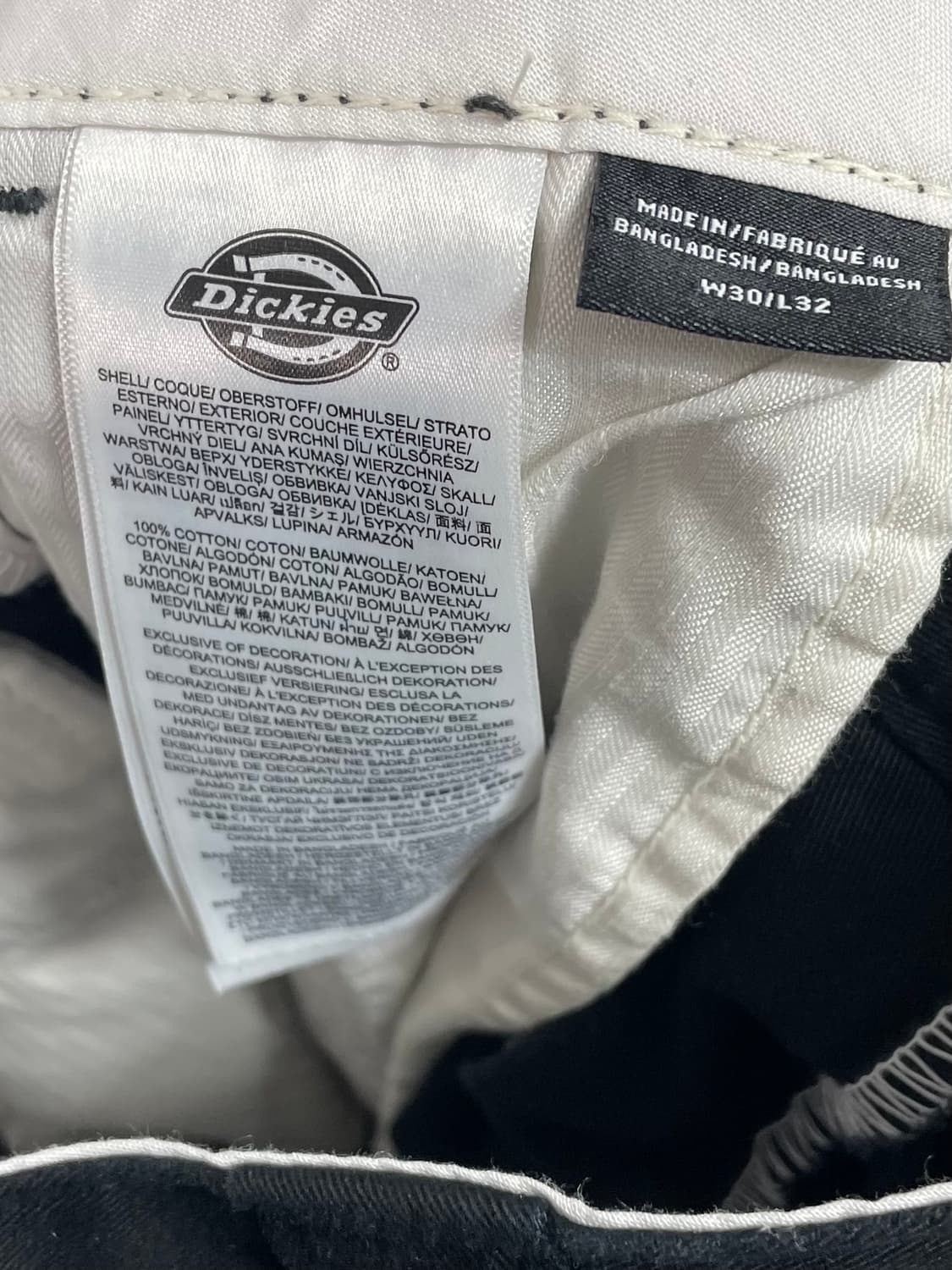 디키즈 루즈핏 블랙 치노팬츠 (onp.16) 상품이미지5